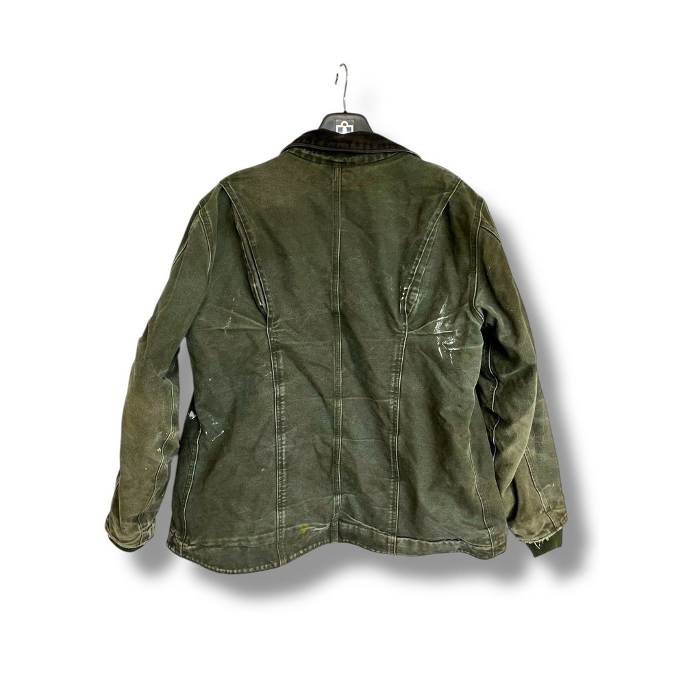 CARHARTT WC061 Sherpa Lined Sandstone Ridge Coat Detroit Work Jacket Women's 2XL - Picture 3 of 15